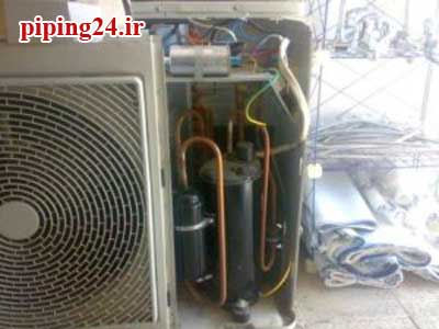 رفع مشکل صدای زیاد کمپرسور کولر گازی 5